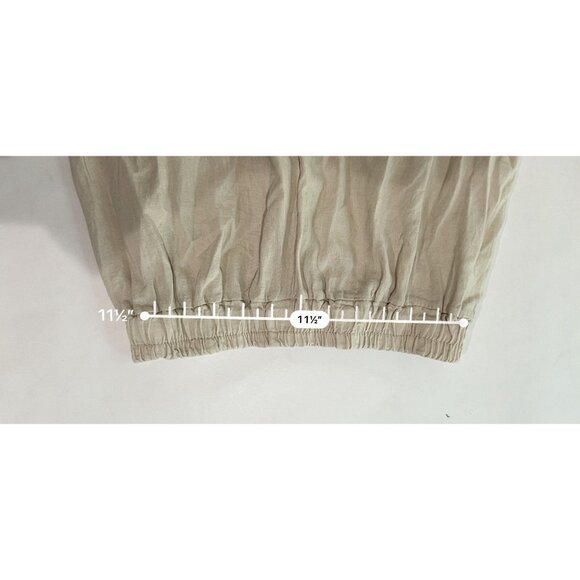 Kiwi Saint Tropez Wide Leg Pants in Cream - Picture 4 of 5